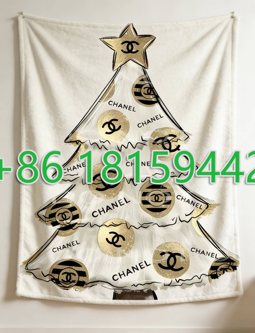 Chanel Throw Blankets